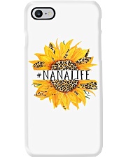 Nana Life Sunflower Leopard Phone Case tile