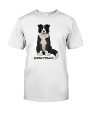 Border Collie Shirts Classic T-Shirt front