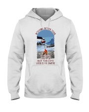 Nothing better than Camping Hooded Sweatshirt front