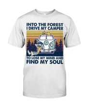 Into The Forest I Drive My Camper Classic T-Shirt tile
