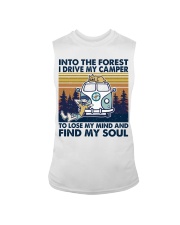 Into The Forest I Drive My Camper Sleeveless Tee tile