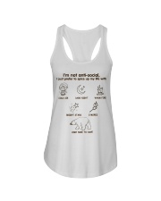 Camping - Just Prefer to Spice Up My Life with Ladies Flowy Tank tile