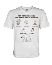 Camping - Just Prefer to Spice Up My Life with V-Neck T-Shirt tile