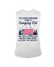 Camping Girl In A Million Stars Hotel Sleeveless Tee tile