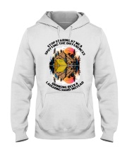 Game around the Campfire - Finding Differences Hooded Sweatshirt tile