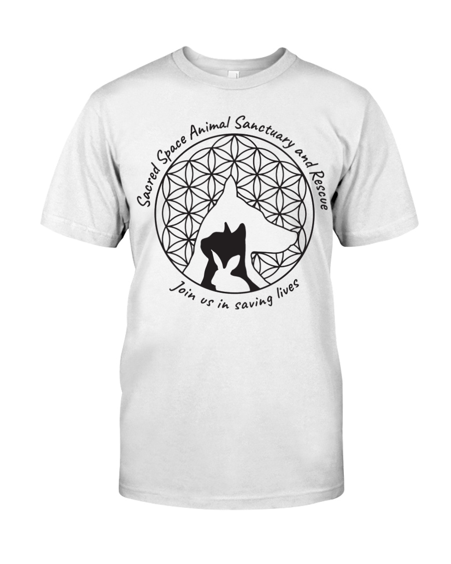 Sacred Space Animal Sanctuary Tee Shirts and Tops Classic T-Shirt