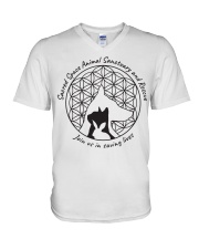 Sacred Space Animal Sanctuary Tee Shirts and Tops V-Neck T-Shirt thumbnail