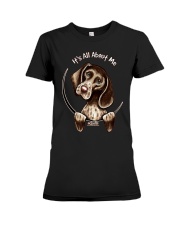 German Shorthaired Pointer Premium Fit Ladies Tee thumbnail
