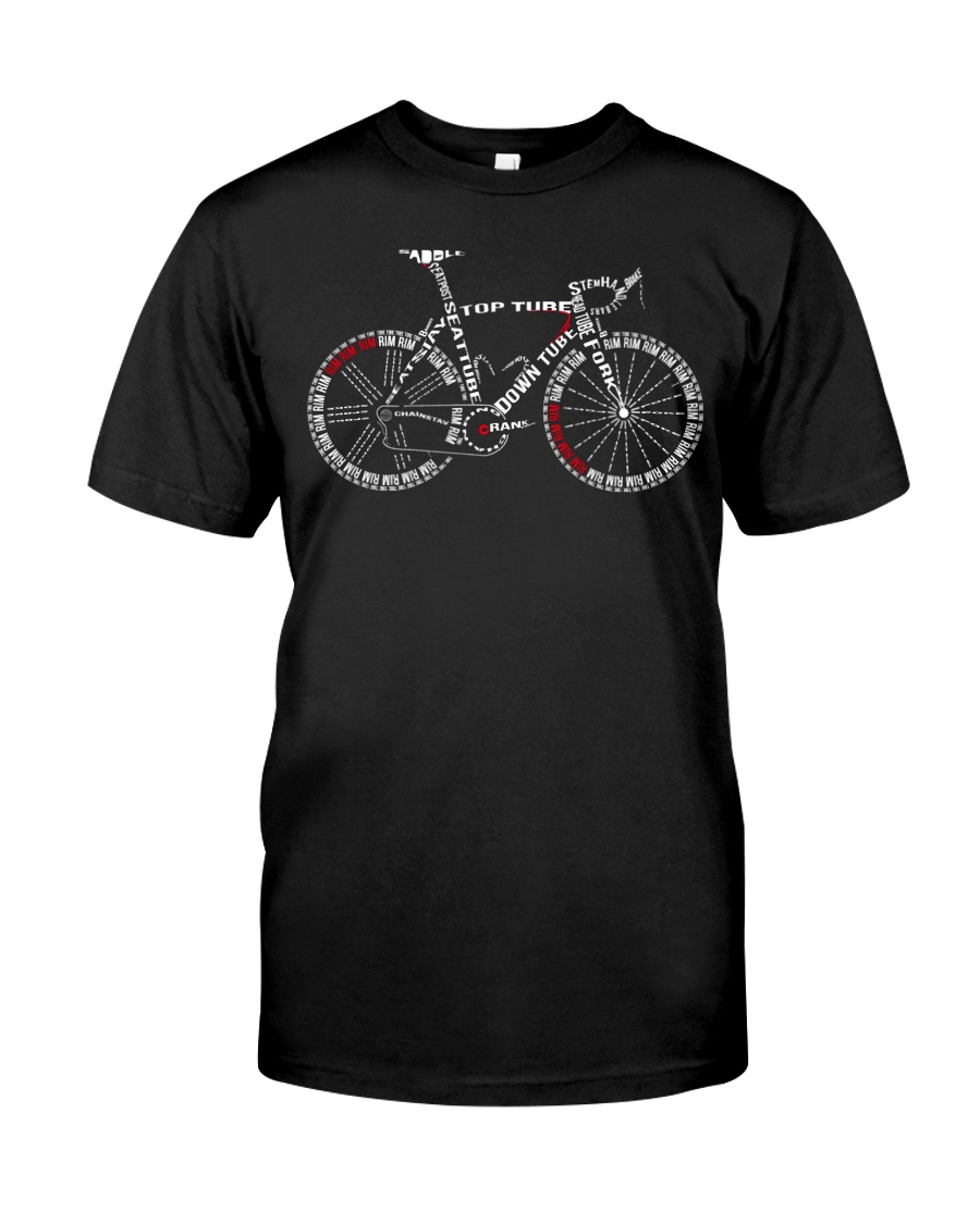 BICYCLE ANATOMY 2 Classic T-Shirt