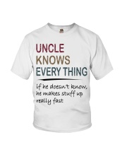 Uncle Knows Everything Youth T-Shirt tile