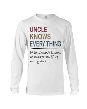 Uncle Knows Everything Long Sleeve Tee tile