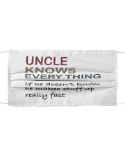 Uncle Knows Everything Mask tile