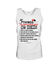 5 things - Nanna Unisex Tank tile