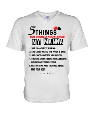 5 things - Nanna V-Neck T-Shirt tile