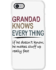 Grandad Knows Everything Phone Case tile