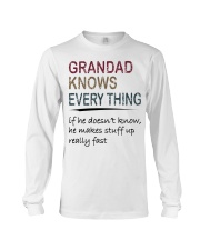 Grandad Knows Everything Long Sleeve Tee tile