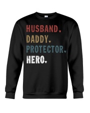 Husband Daddy Protector Hero Crewneck Sweatshirt tile