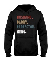 Husband Daddy Protector Hero Hooded Sweatshirt tile
