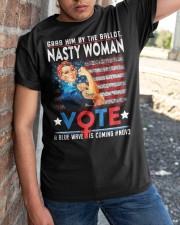 Grab Him By The Ballot - Nasty Woman - Vote 2020 Classic T-Shirt apparel-classic-tshirt-lifestyle-27