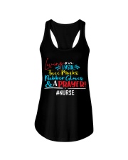 Nurse Ladies Flowy Tank tile