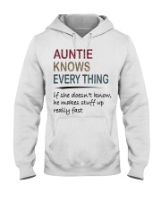 Auntie Knows Everything Hooded Sweatshirt tile