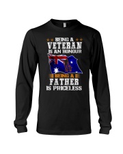 Father's Day - Veteran - Father Long Sleeve Tee tile