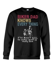 Father's Day - Biker Dad Crewneck Sweatshirt tile
