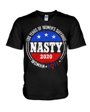 100 Years Women's Suffrage V-Neck T-Shirt tile