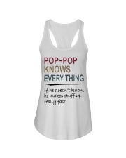 Pop - Pop Knows Everything Ladies Flowy Tank tile