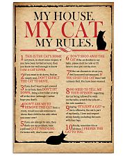 Cat Lover Rules 11x17 Poster front