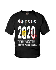 Nurses 2020 The one where they became super heroes Youth T-Shirt tile