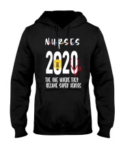 Nurses 2020 The one where they became super heroes Hooded Sweatshirt tile