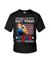 Grab Him By The Ballot - Nasty Woman Vote 2020 Youth T-Shirt tile