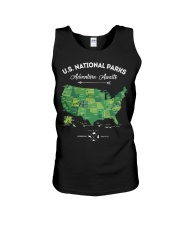 US National Park Adventure Awaits Unisex Tank tile