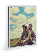 LIMITED EDITION Floating Framed Canvas Prints White tile