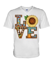 Autumn Love V-Neck T-Shirt tile