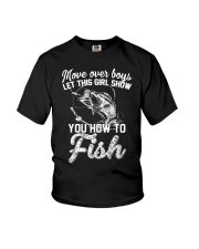 Fishing Girl Youth T-Shirt tile