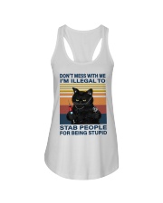 Cat Nurse Ladies Flowy Tank tile