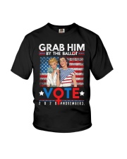 Grab Him By The Ballot - Vote 2020 Youth T-Shirt tile
