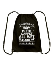 Why is the carpet all wet Todd Drawstring Bag tile
