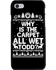 Why is the carpet all wet Todd Phone Case tile