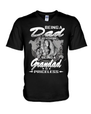 Father's Day - Dad - Grandad V-Neck T-Shirt tile