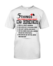 5 things - Grandma Premium Fit Mens Tee tile