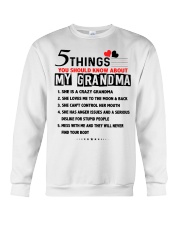 5 things - Grandma Crewneck Sweatshirt tile