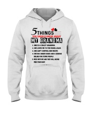 5 things - Grandma Hooded Sweatshirt tile