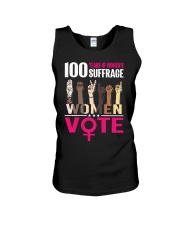 100 Years Women's Suffrage Unisex Tank tile