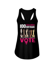 100 Years Women's Suffrage Ladies Flowy Tank tile