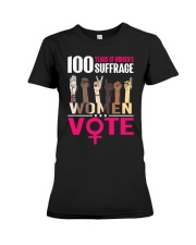 100 Years Women's Suffrage Premium Fit Ladies Tee tile