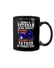 Being a Veteran is an honor being a Father is - Mug tile