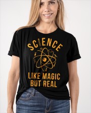 Science Like Magic But Real Classic T-Shirt apparel-classic-tshirt-lifestyle-front-101